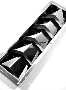 316不锈钢通风板 通风口 百叶散热片侧舷通风片游艇船用五金配件