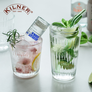 kilner鸡尾酒杯长岛冰茶杯复古水杯柯林杯海波杯玻璃杯莫吉托杯子