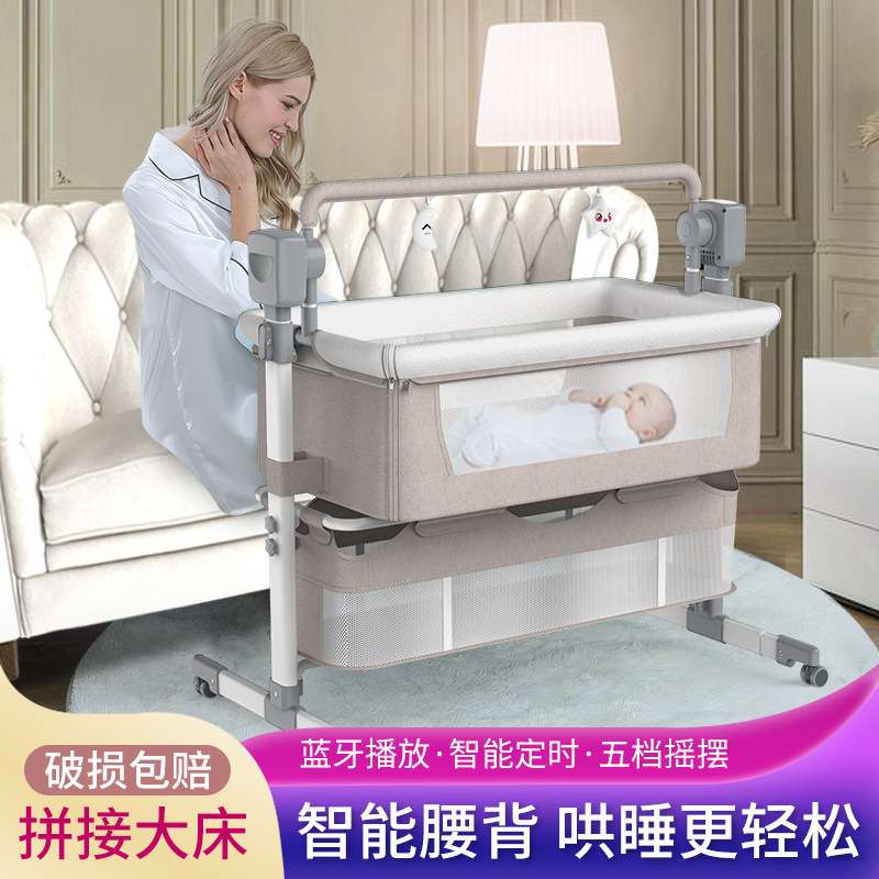 婴幼儿童尿布台可折叠婴儿护理台换尿布带安全带高度可调的尿布台