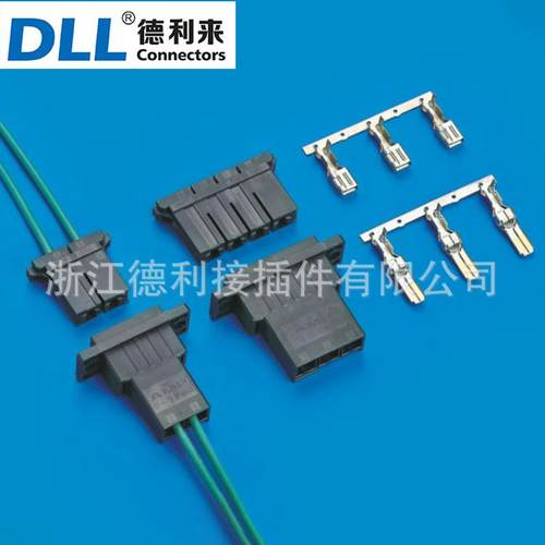 DL5200单排连接器替代AMPD-5200单排线对线储能连接器BMS
