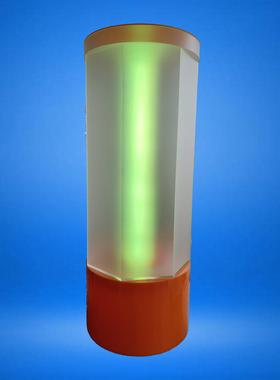 大型亚克力旋转灯箱led发光招牌透明磨砂有机玻璃展柜广告台