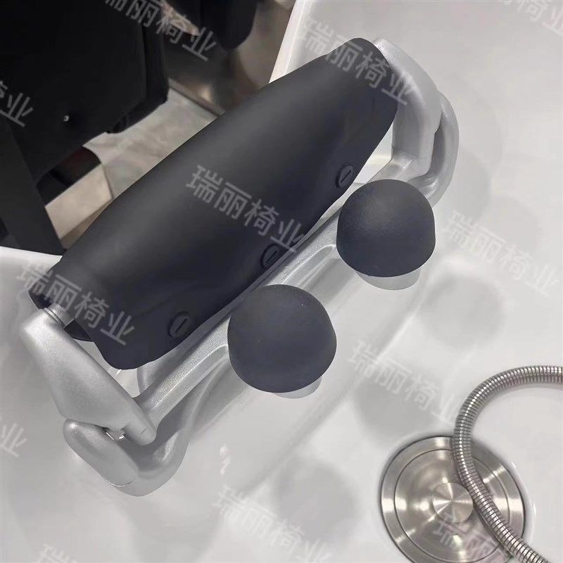 洗头床枕头进口橡胶硅胶卡脖护颈垫发廊冲水床头枕配件头套枕