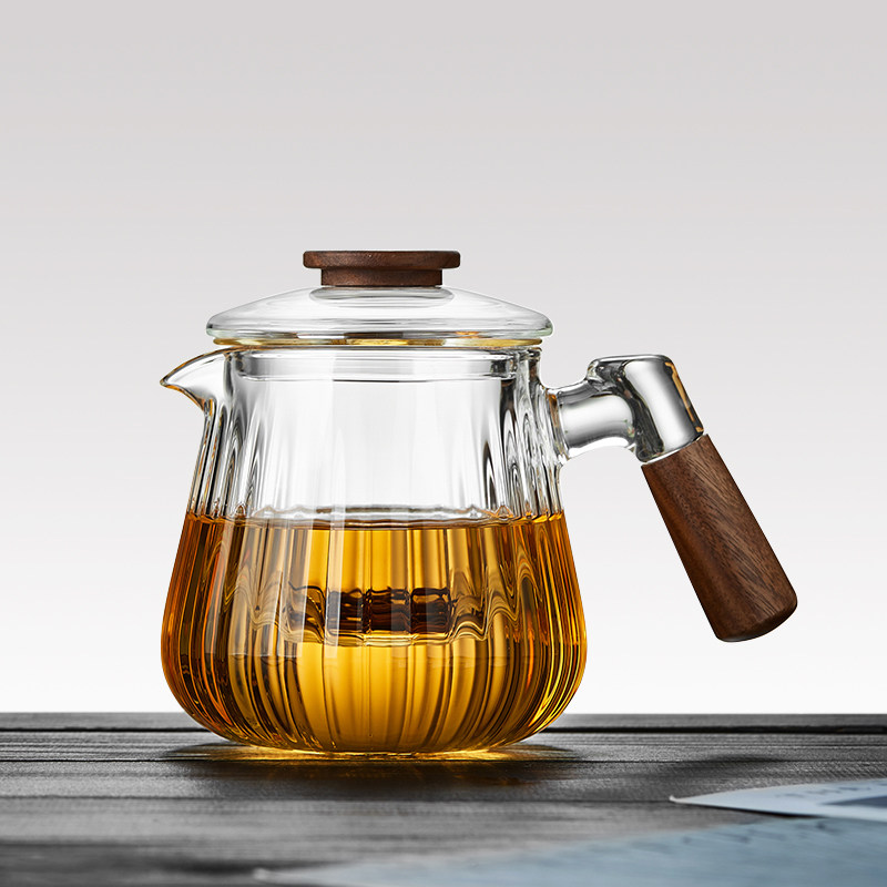 玻璃茶壶耐高温加厚单壶茶水分离家用过滤花茶壶泡花茶器茶具套装
