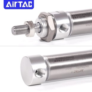 100 125 200SU 亚德客不锈钢迷你平尾气缸MA32X25 150