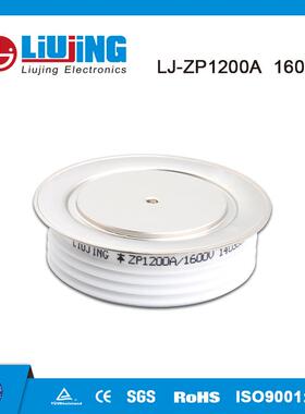 柳晶凸型ZP1200A2000V用于电机控制和驱动机床控制用整流二极管