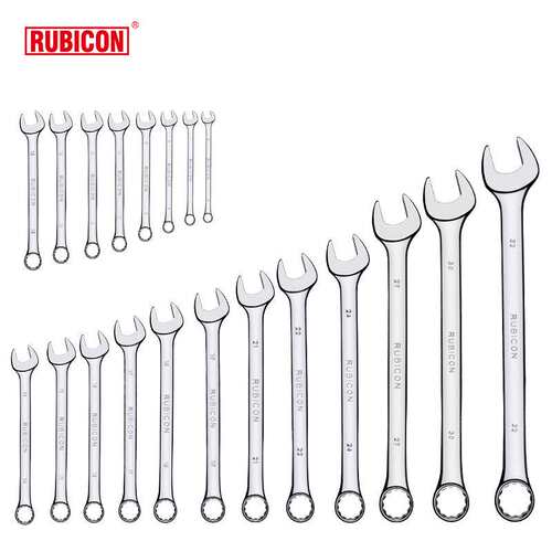 RUBICON罗宾汉美式梅开扳手套装20支RCW-320手动工具