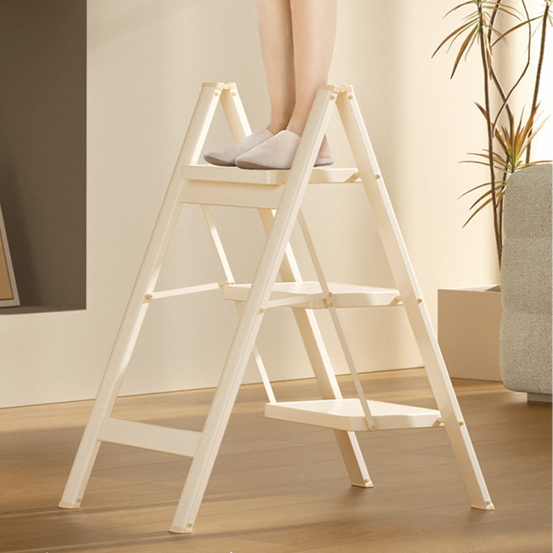 小型轻便伸缩家用梯子折叠梯加厚人字梯多功能乔迁爬梯凳两用楼梯