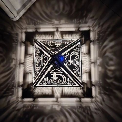 露营灯不锈钢灯罩适配GZ黑狗千风灯塔手电配件复古金字塔营地灯罩