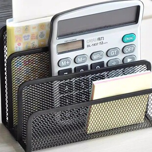 桌面文件座金属书信格信笺架/分栏信封格/面单文件栏/文件收纳架