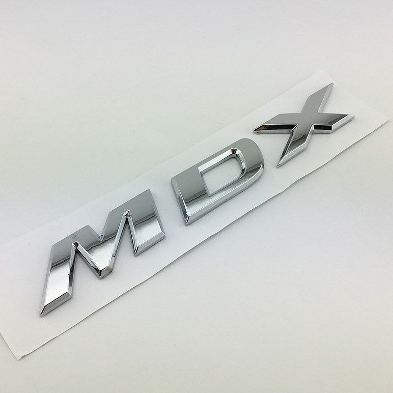 讴歌MDX车标讴歌阿库拉MDX英文字母标志后备尾箱车尾字标
