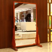 定制实木仪容镜军容镜警容镜队容镜单位风纪镜学校公司大厅落地镜