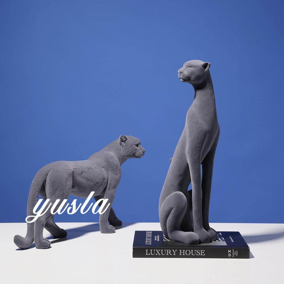 复古动物摆件民宿客厅茶几玄关柜电视柜酒店样板间售楼处软装饰品,模玩/动漫/周边/娃圈三坑/桌游,模型制作工具/辅料耗材,淘宝优惠券,粉丝福利购,淘宝优惠卷