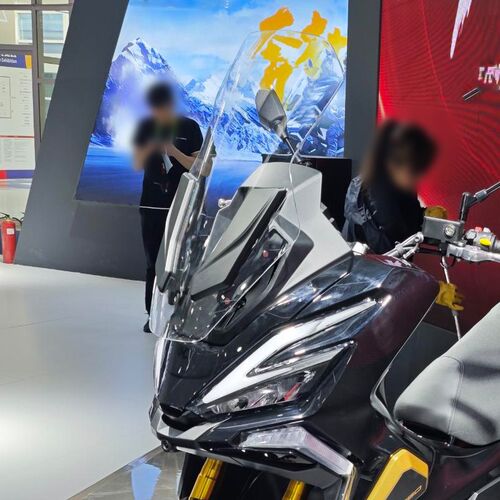 适用于光阳赛艇X350改装加高挡风玻璃X350风挡挡雨板配件