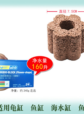 BB菌水水石鱼缸微生物过料材滤分解鱼便净族净化滤材硝化菌免换水