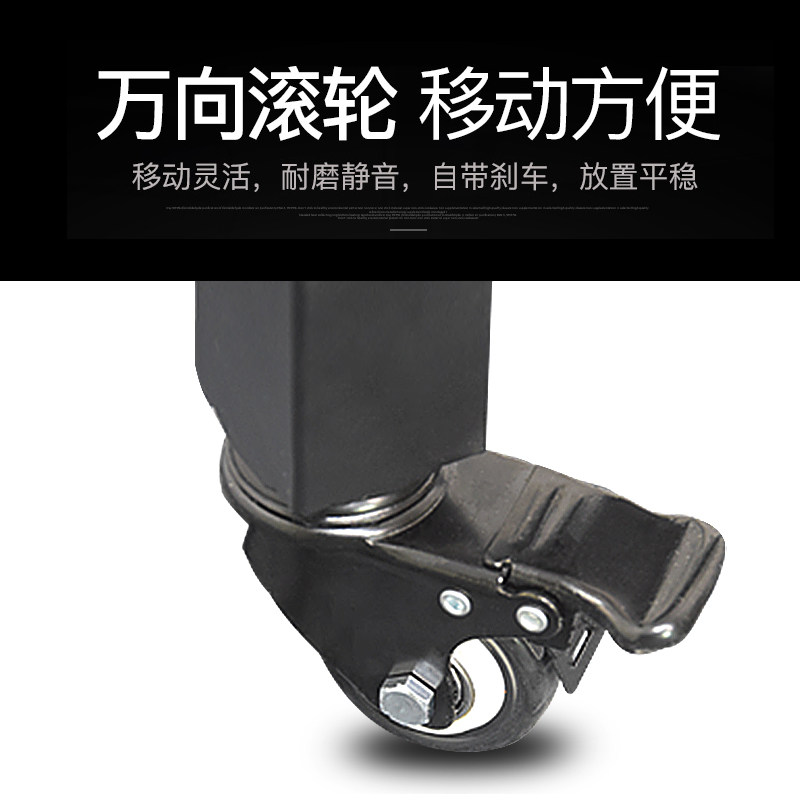 促销轮胎展示架推拉架移动轮胎货架汽胎拆装轮胎可带轮子轮修架子