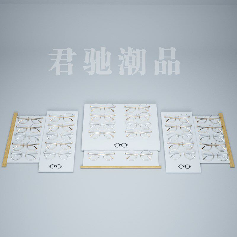 眼镜店陈列展示托盘柜台墨镜展示架子抽屉式展示托盘