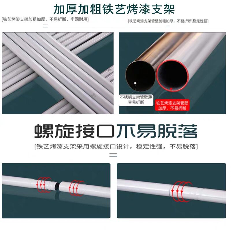 2020新拉蚊帐儿童防摔款链坐床蒙古包支架固定免便拆洗家用方安装
