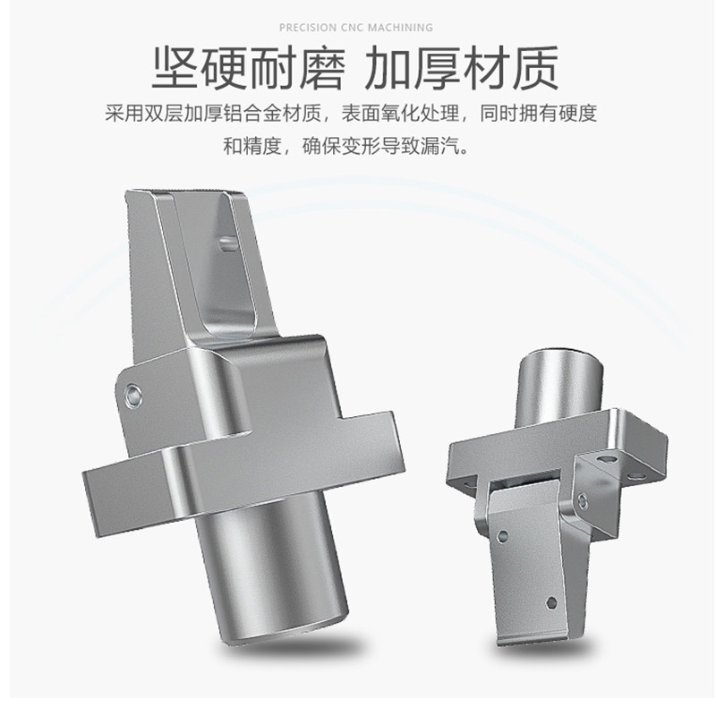 机械手配件 BDQ216夹动手指气爪G0度可旋转拔指 单向气阀夹指夹子