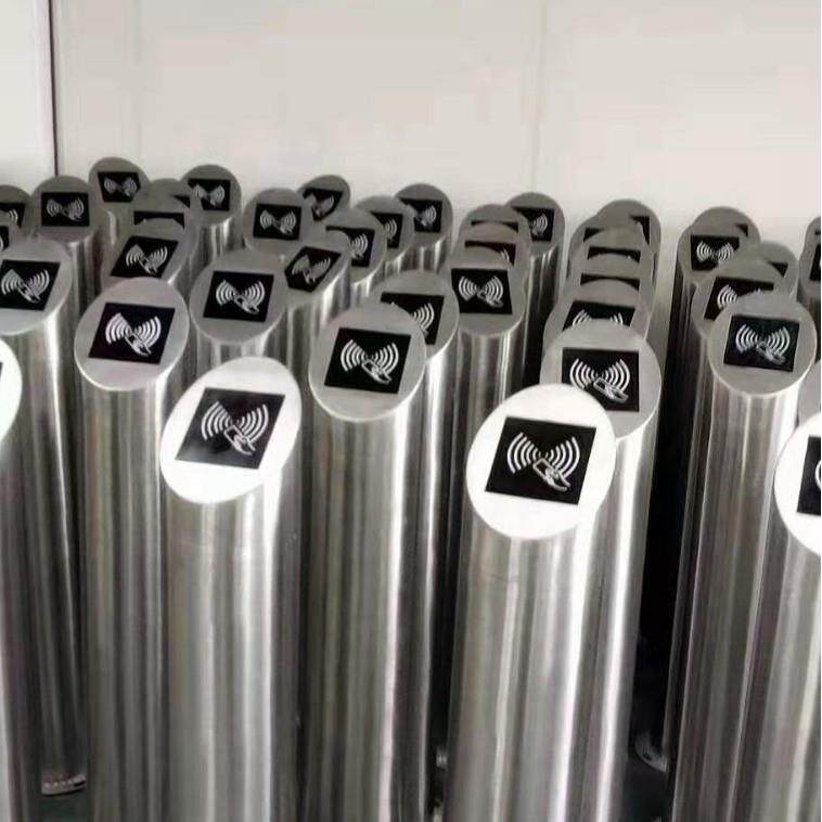 门禁刷卡机立柱人脸识别落地支架读卡器别墅按钮立柱楼宇可视对讲