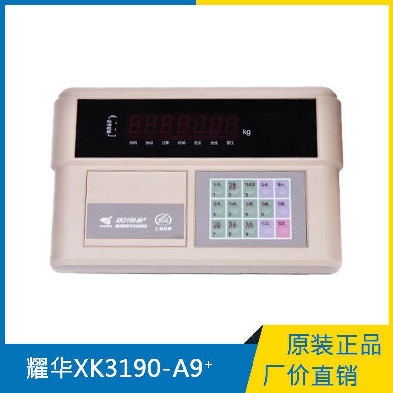 上海耀华xk3190-A9大地磅表头汽车衡仪表A9模拟信号显示控制器