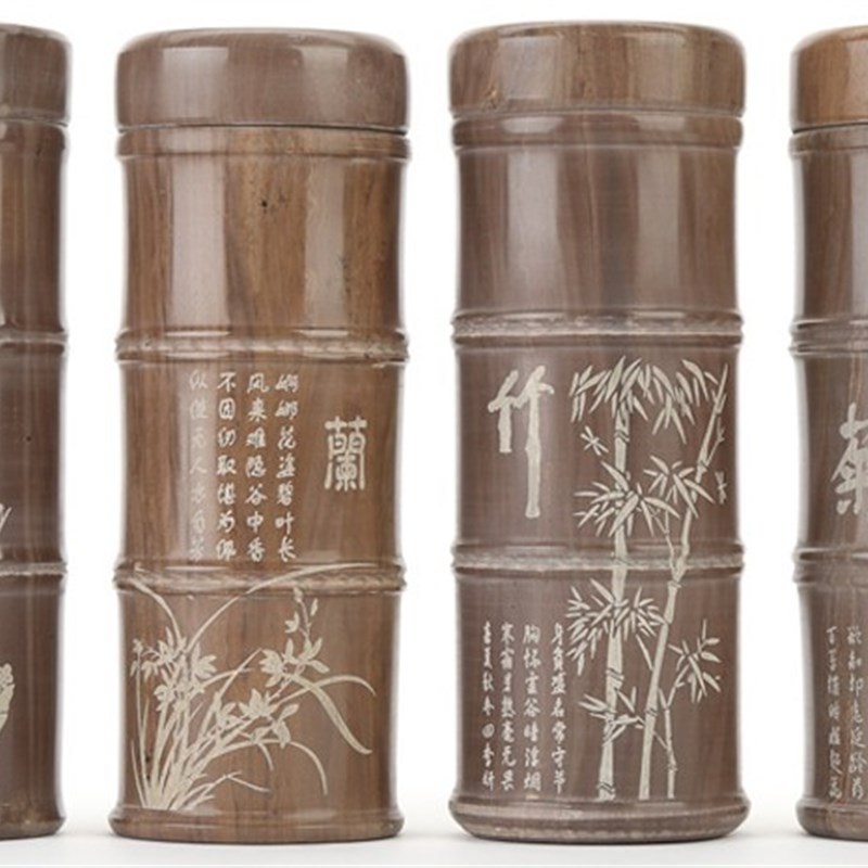 木鱼石 杯子 茶杯水杯车载水杯送父母 刻字图案定制买2送1