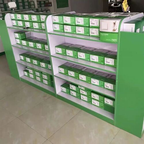 药店货架新款母婴店货架化婴奶粉展示柜木质孕妆品中岛柜玩宠具物