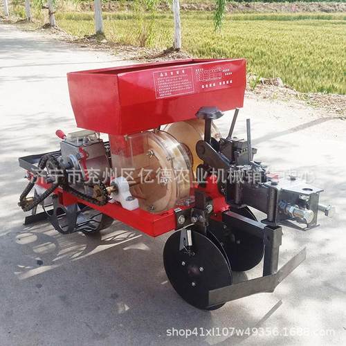 花生双行精播机玉米大豆免耕播种施肥机微耕机手扶车配套使用