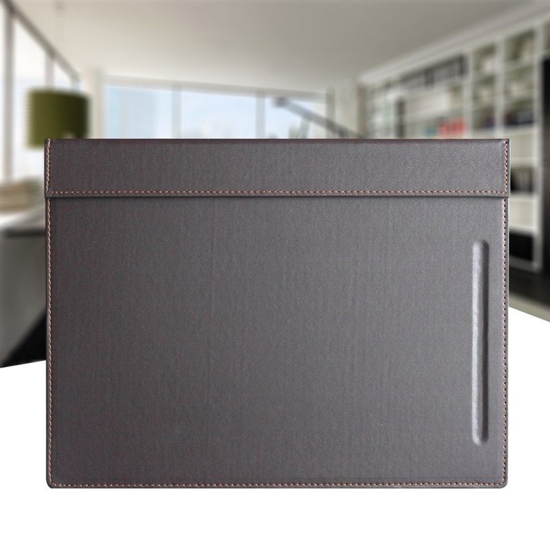 皮质A3写字板会议垫文件夹案台垫板办公桌垫商务文具合同便签定制