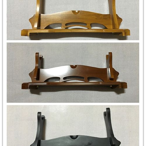 精品大扇子扇座超大号扇架木扇底座大扇子扇托展示底座折扇架子