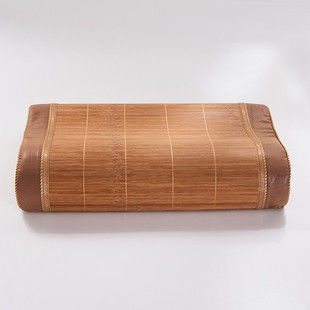 夏季凉爽竹席枕片60x40乳胶枕头套55*35记忆枕片凉席学生竹片枕套