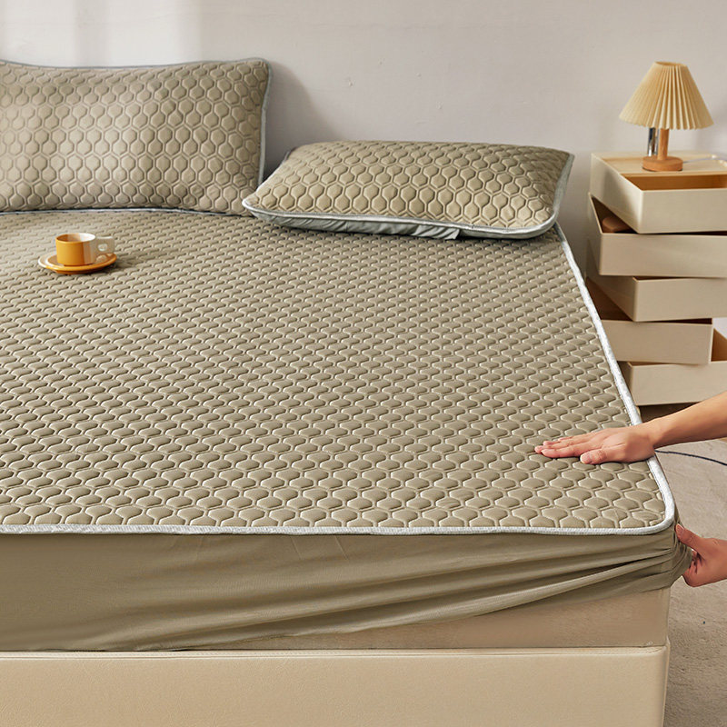 儿童夏季冰丝乳胶凉席三件套床笠款可水洗A类凉感丝家用空调席子,床上用品,乳胶席,淘宝优惠券,粉丝福利购,淘宝优惠卷