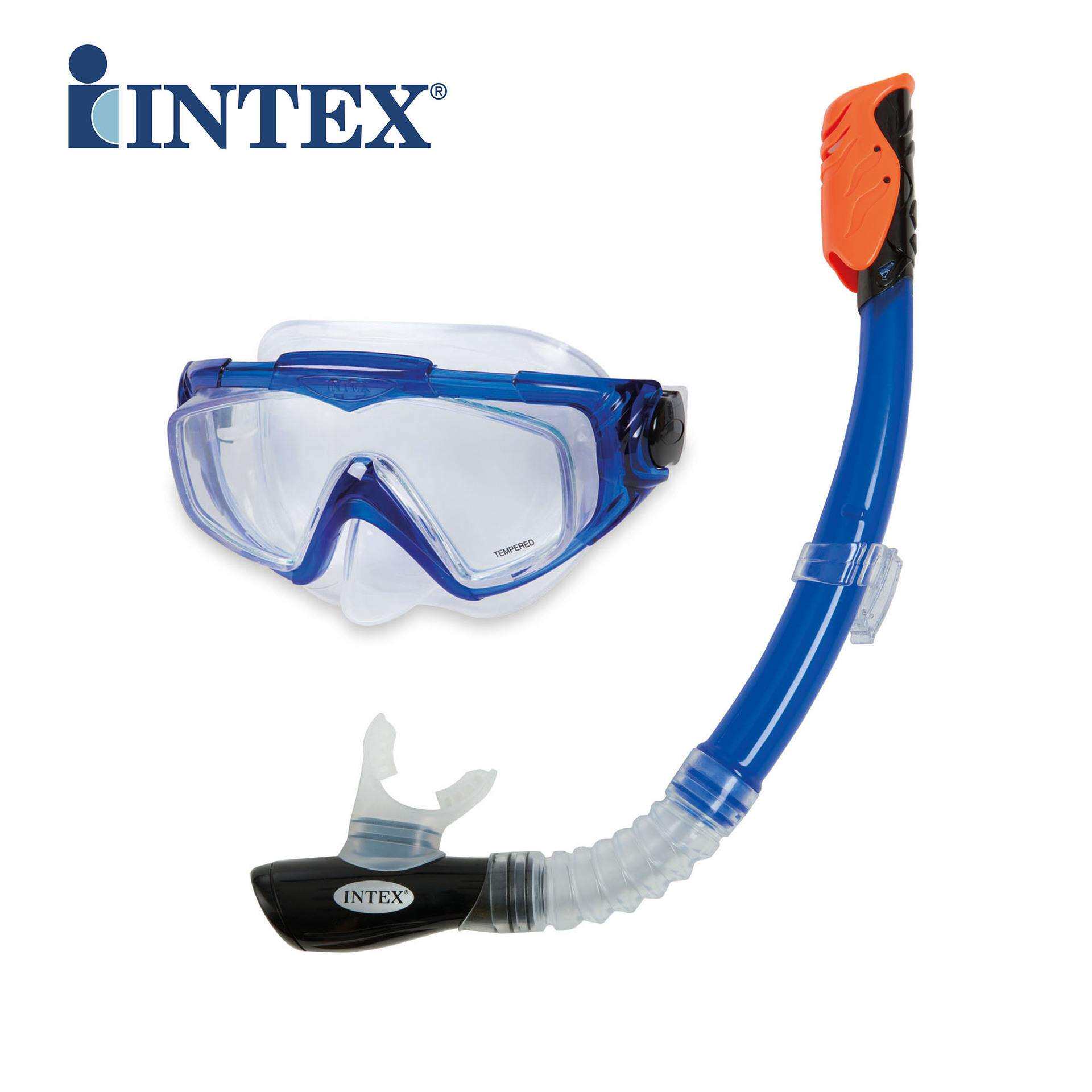 INTEX55962成人潜水镜运动泳具组合浮潜装备浮潜呼吸管冲浪三宝