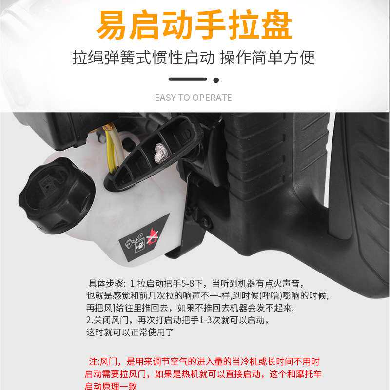 出口58多功能汽油电锤电镐冲击两用手持式无线破碎镐工业钻孔油锤