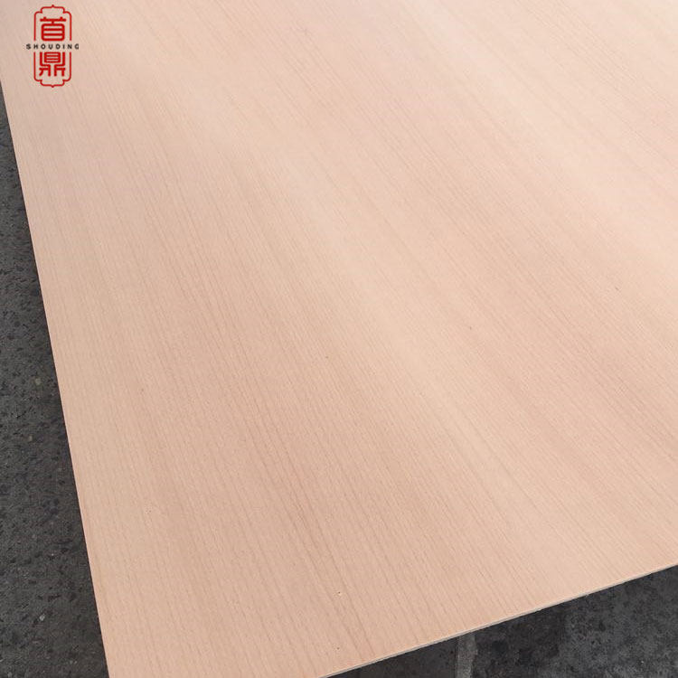 18mm红榉木饰面板免漆橱柜门板家具板天板木面室内贴皮然护墙板