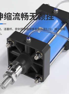 QGB重型全铁气缸大推力标准大全JB125/160/200/250/320/400X100