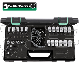 德国原装进口达威力套筒扳手梅花套装 1/4  3/8  1/2 四方头89TX