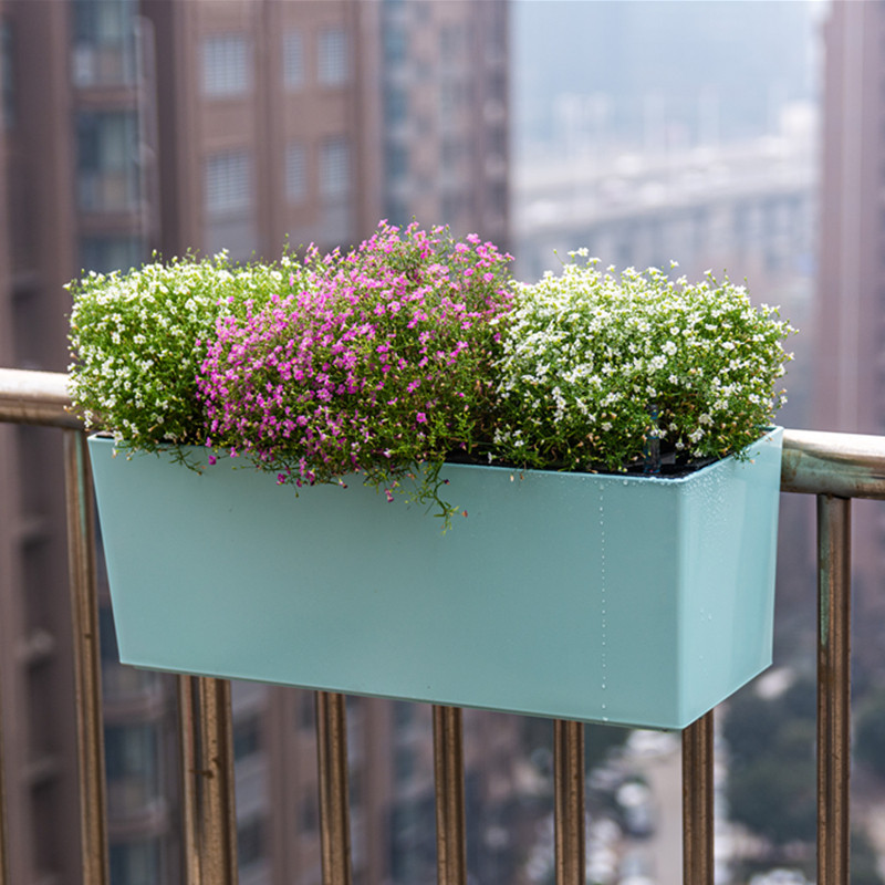 阳台挂式花盆挂栏杆挂盆露台护栏悬挂花箱长方形挂架种菜盆自吸水,鲜花速递/花卉仿真/绿植园艺,花盆,淘宝优惠券,粉丝福利购,淘宝优惠卷