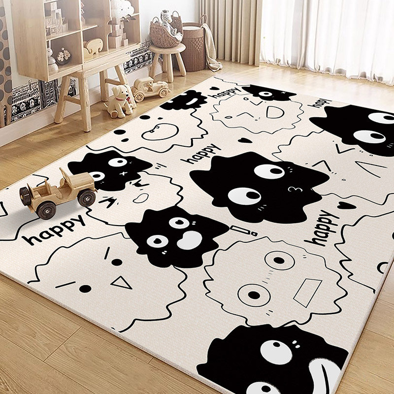 可爱卡通地毯客厅卧室床边爬爬垫儿童房间少女心沙发茶几玩耍地垫,居家布艺,地毯,淘宝优惠券,粉丝福利购,淘宝优惠卷