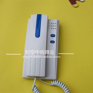 楼宇门对讲电话机门铃234线5线6非可视对讲室内分机门禁开锁通用