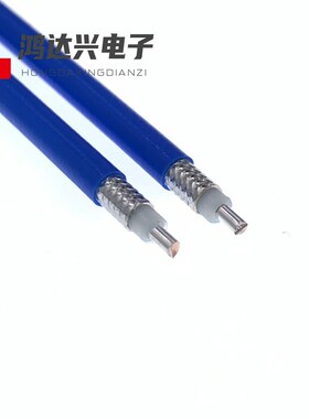 FM402同轴射频电缆 25欧姆连接线 RG141半柔半钢线 低损耗25欧姆