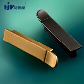 特色创意衣柜门橱柜金色拉手书柜电视柜抽屉把手家具装 修五金配件