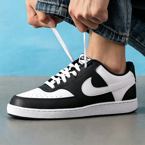 NIKE/耐克正品男子低帮运动鞋COURT经典版型板鞋简约百搭耐磨男鞋