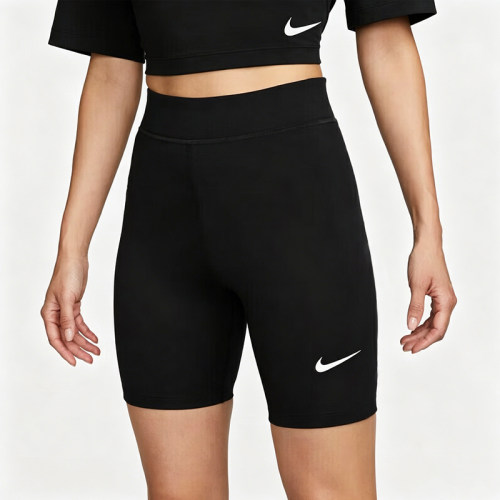 NIKE/耐克女子运动裤女裤紧身五分裤跑步健身瑜伽高弹透气骑行裤