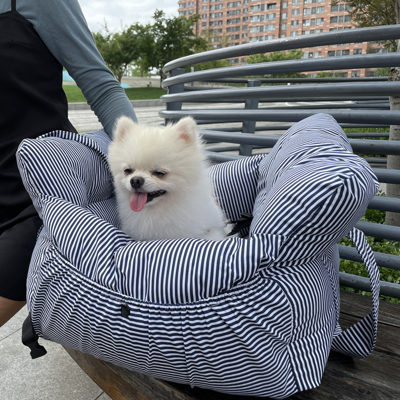 车载排窝猫窝泰迪比熊中小型犬宠狗狗狗安全座椅前后物坐垫可顺丰