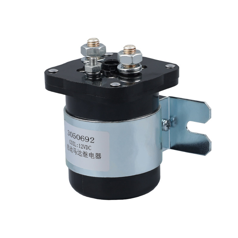 康明斯车用大电流200A启动继电器12V24v大功率汽车马达减速继电器
