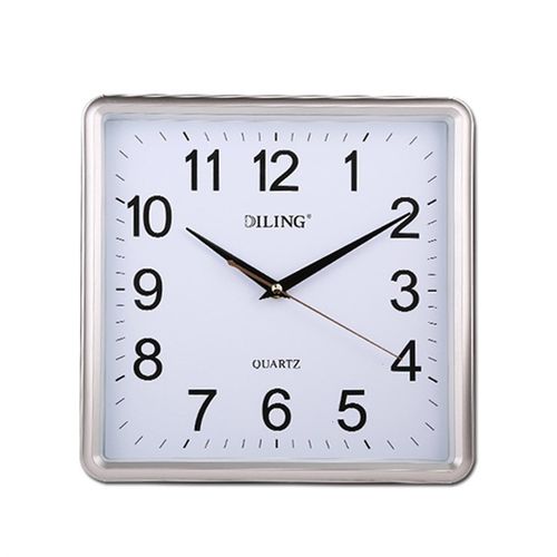 现代简约个性时尚钟表静音客厅卧室挂钟墙钟迪翎石英钟6170/6870