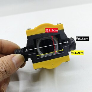 4分双泵丝家电清刷机泵头电动喷雾器打药机隔膜外回流型洗洗车泵