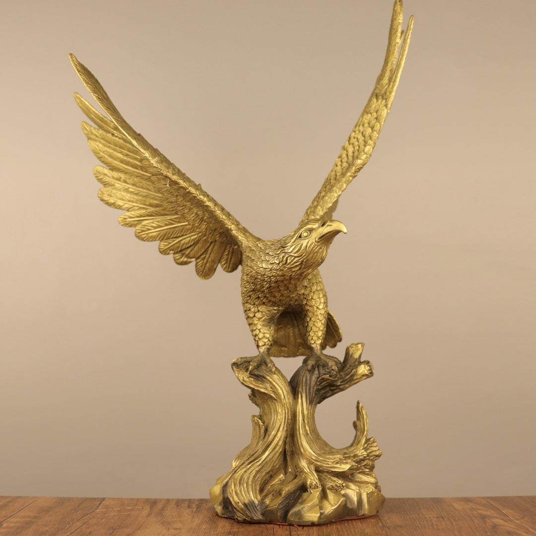 纯铜老鹰摆件雄鹰大鹏展翅家居办公室工艺品大展宏图客厅装饰品,模玩/动漫/周边/娃圈三坑/桌游,模型制作工具/辅料耗材,淘宝优惠券,粉丝福利购,淘宝优惠卷