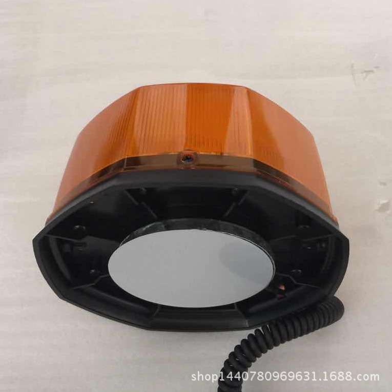 工程车LED爆闪警示灯 12V-24V通用型叉车校车电力led吸顶警示灯