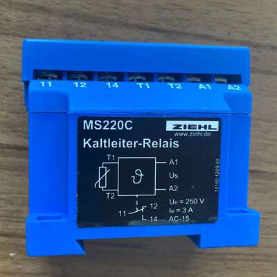 德国 ZIEHL 热敏继电器 T221804 MS220C